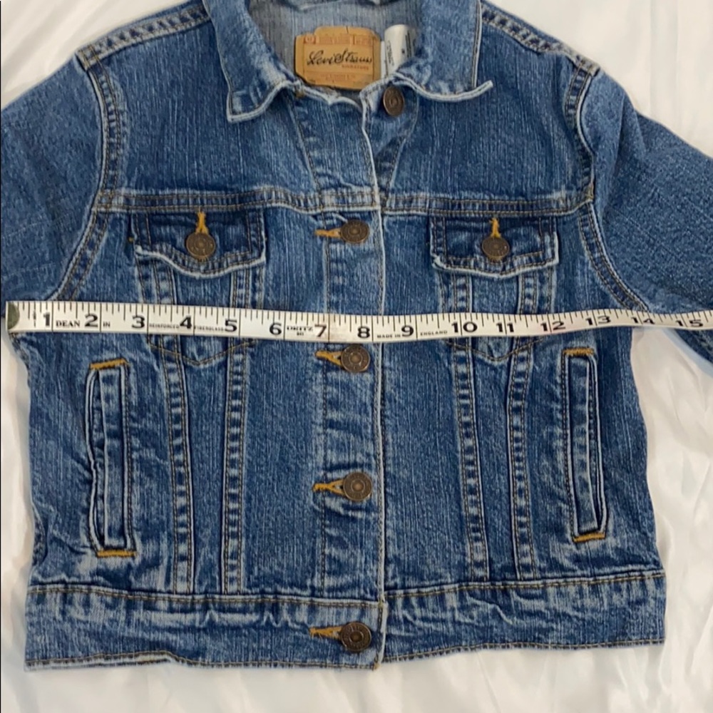 LEVI STRAUS denim jacket for kids, medium - Picture 5 of 6